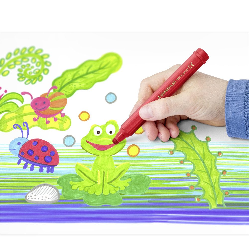 STAEDTLER Faserstift Staedtler Fasermaler Noris 329 C12 farbig sortiert 12 St.