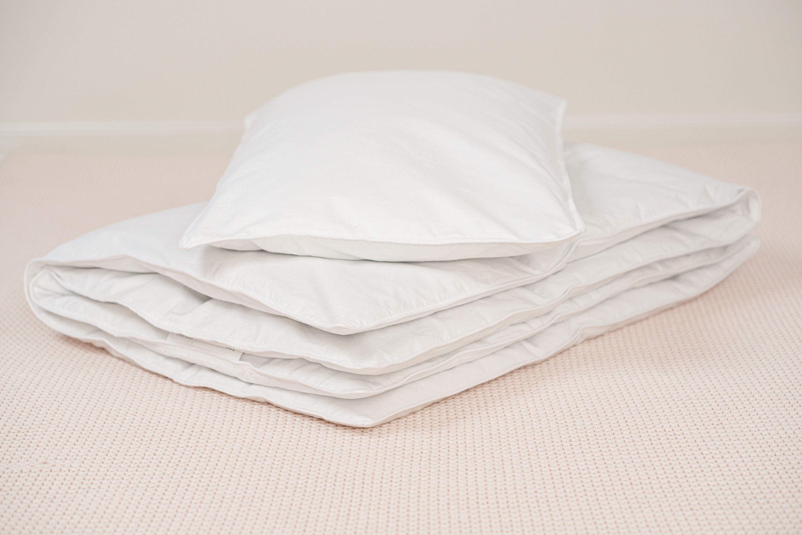 Welt der Träume Kinderbettdecke + Kopfkissen Daunen Kinder Baby Set Bettdec günstig online kaufen