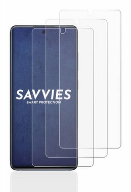 Savvies Schutzfolie für Samsung Galaxy S20 FE 5G, Displayschutzfolie, 6 Stück, Folie klar
