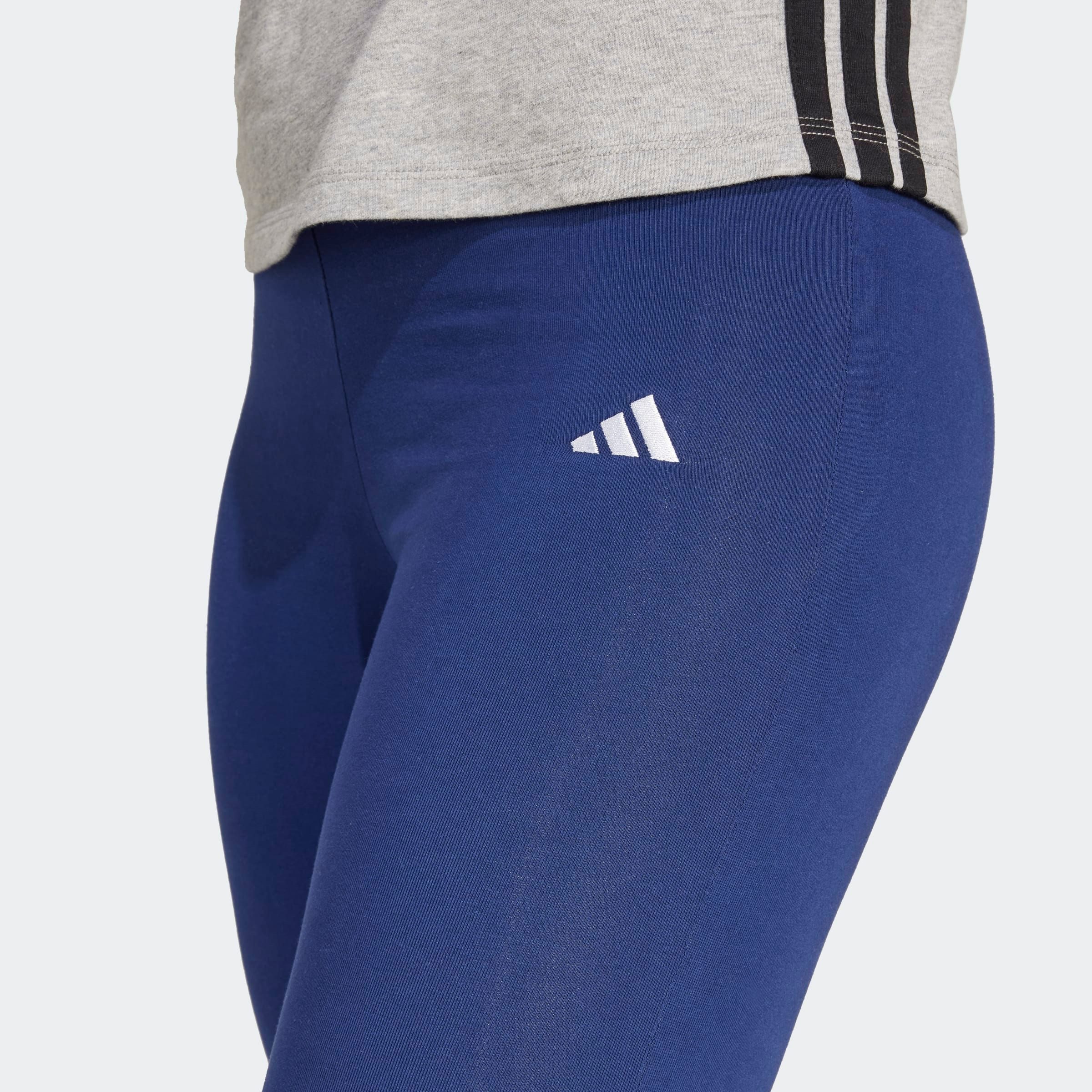 adidas Sportswear Leggings W SL SJ FLARLEG Hoher Bund, ausgestellte Beinform