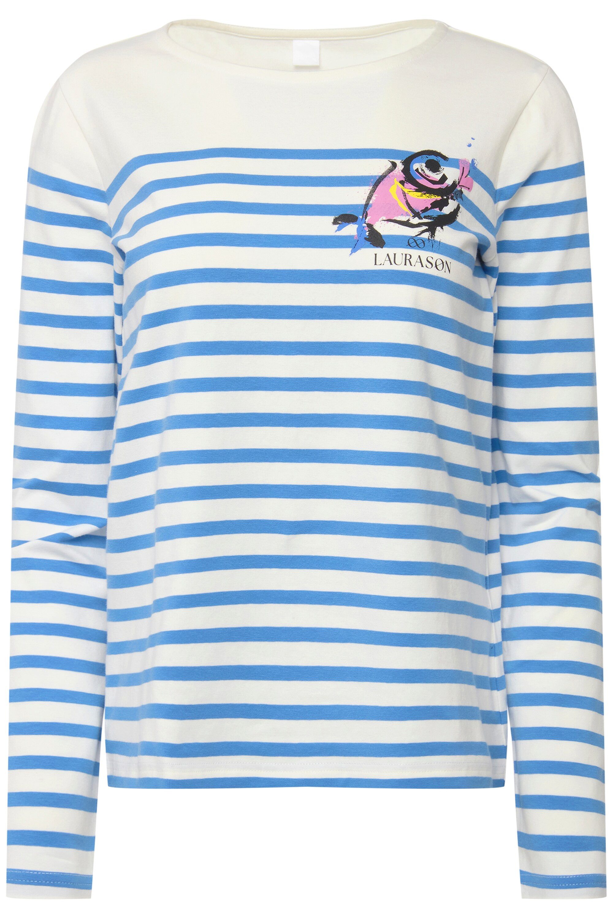 Laurasøn T-Shirt T-Shirt Ringel Fisch Motiv günstig online kaufen