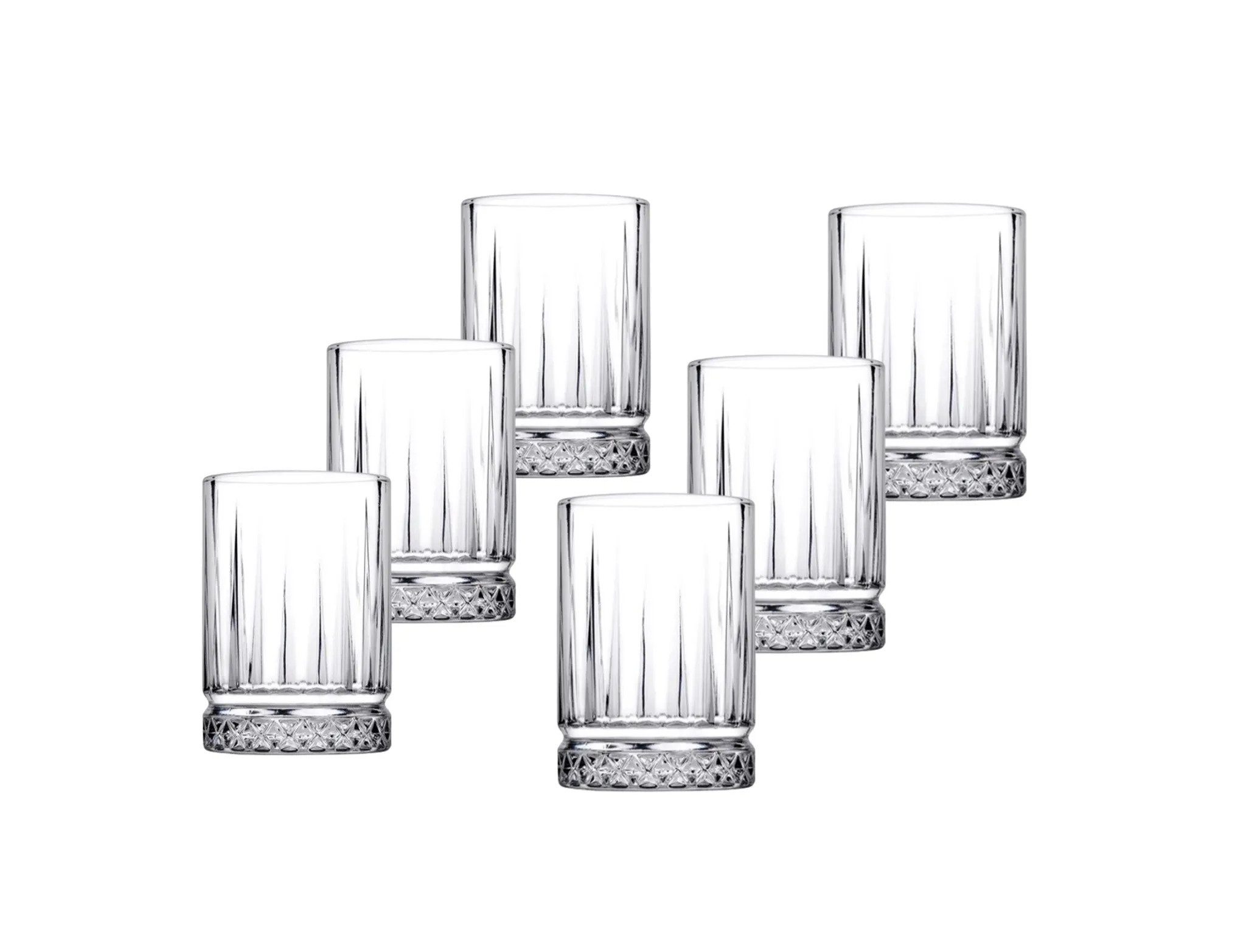 Pasabahce Gläser-Set Elysia, Glas, Schnapsgläser 6-teliges Set