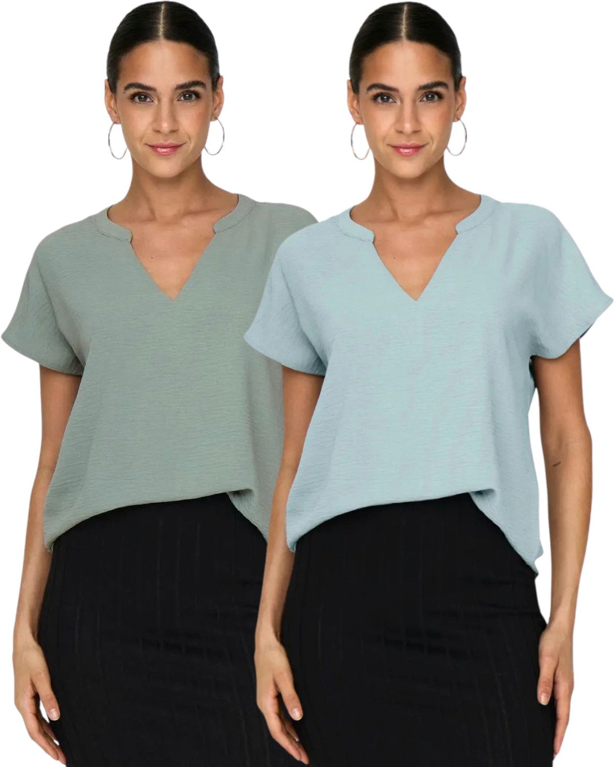 Jaquelin de Young Blusenshirt (2er-Pack) JDY günstig online kaufen
