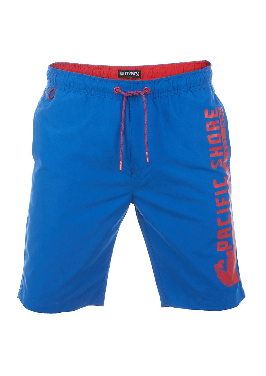 riverso Badeshorts Herren Badehose RIVJannik Regular Fit (1-St) Sportshorts mit Kordelzug