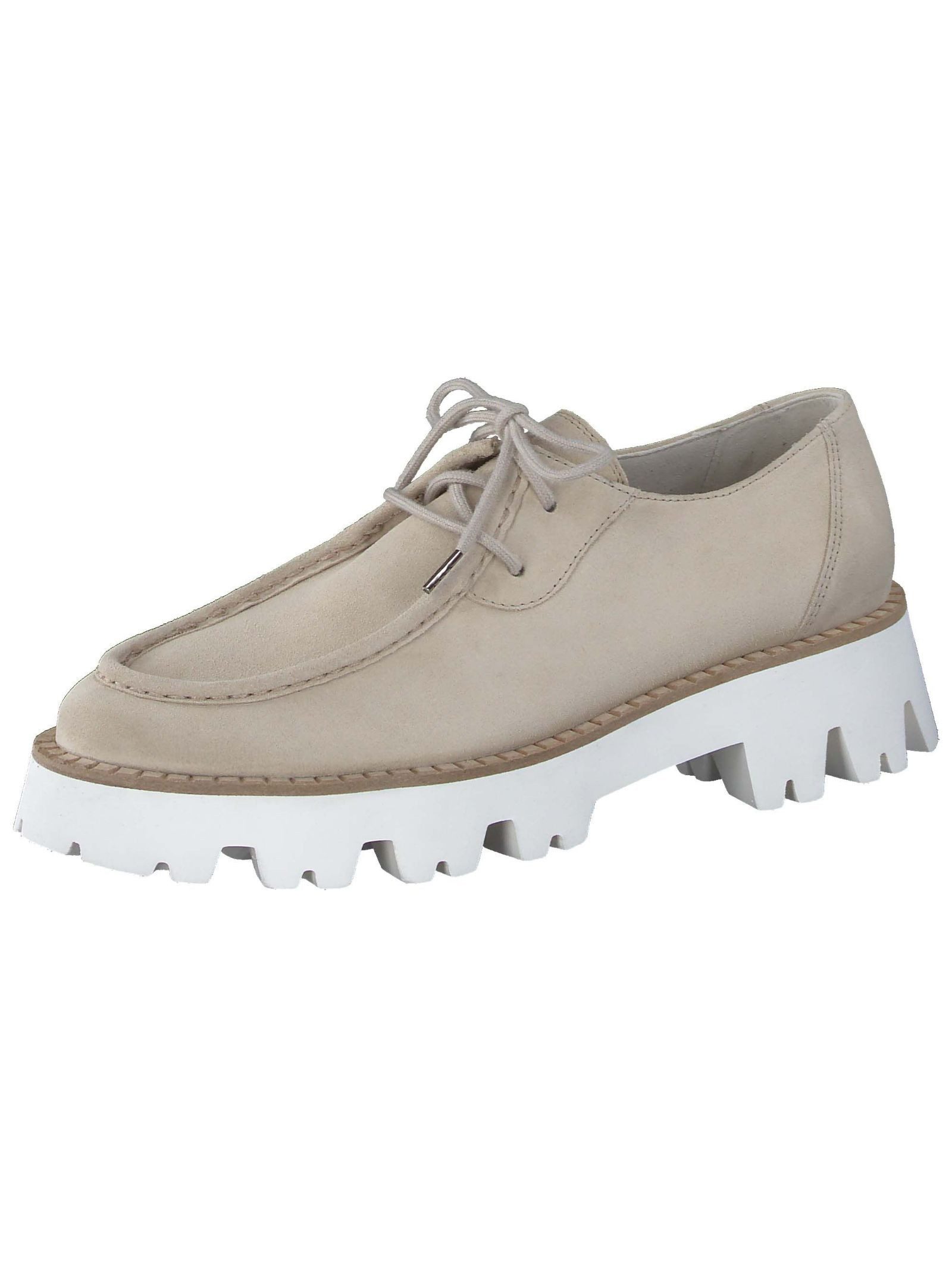 Halbschuhe Veloursleder Schnürschuh