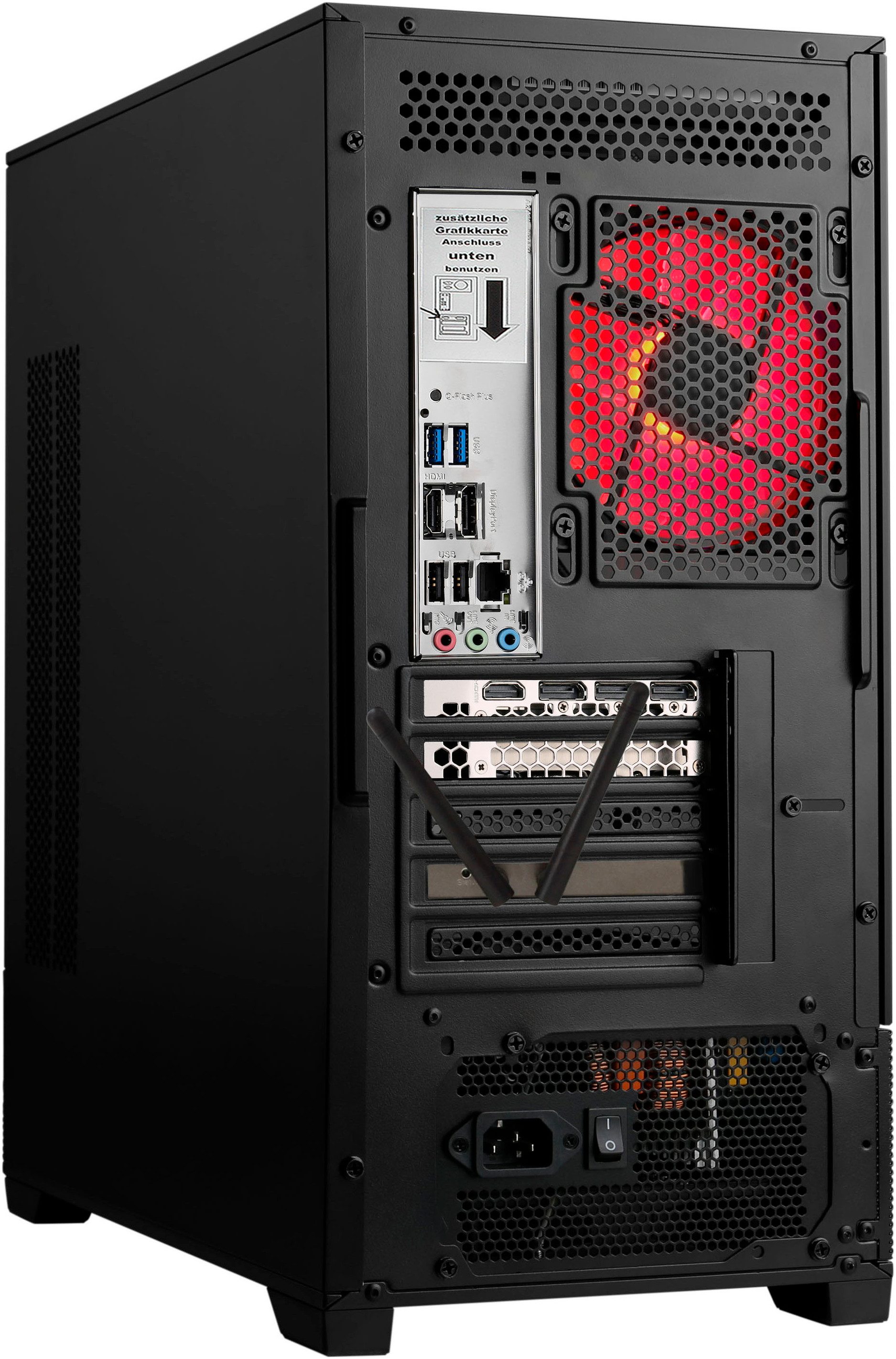 CSL AeroVision V24314 Gaming-PC (AMD Ryzen 7 8700F, GeForce RTX 4060, 16 GB RAM, 500 GB SSD, Luftkühlung)