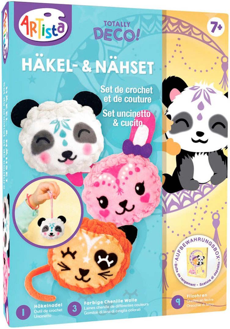ARTISTA Kreativset Häkel- & Nähset Tiere