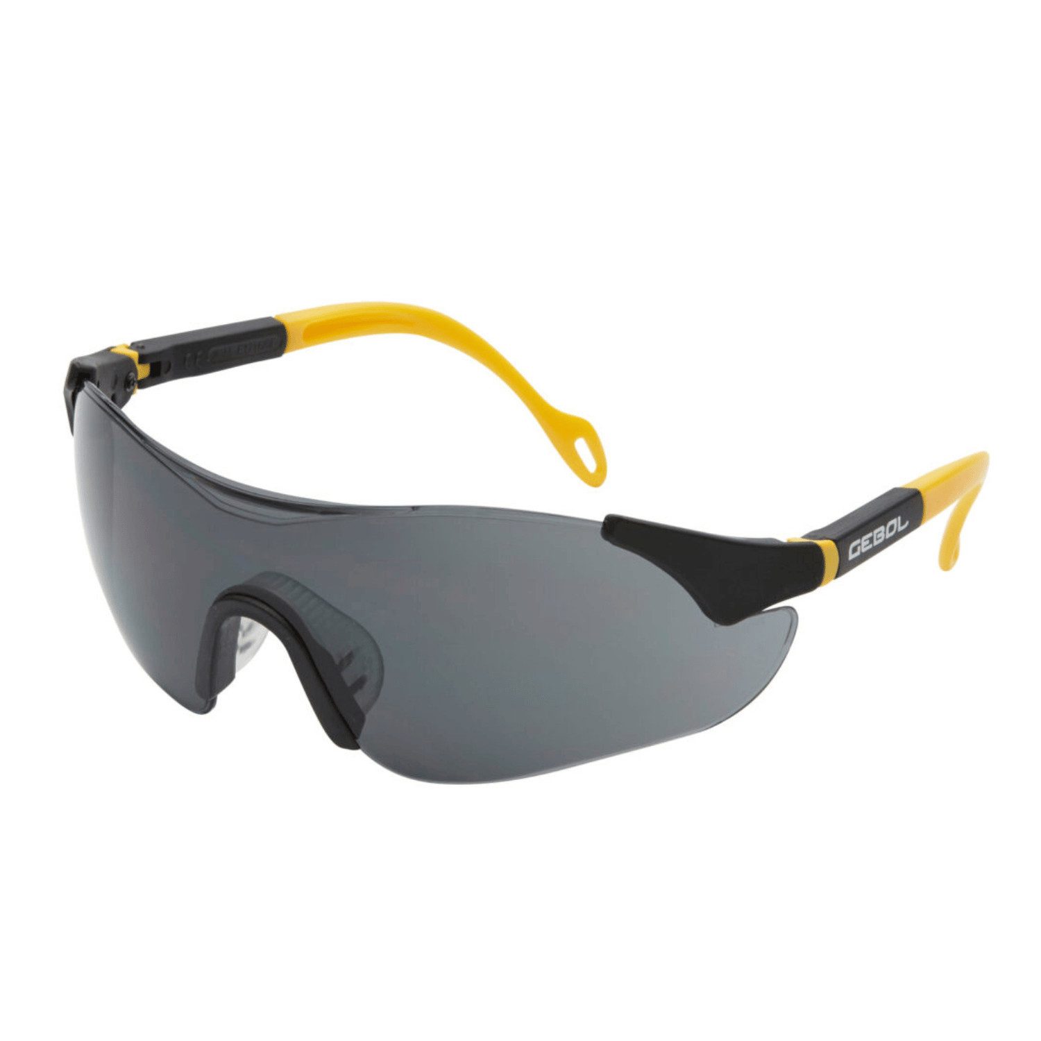 Gebol Arbeitsschutzbrille SAFETY COMFORT GETÖNT aus Nylon und Polycarbonat UV-Filter, (1St)