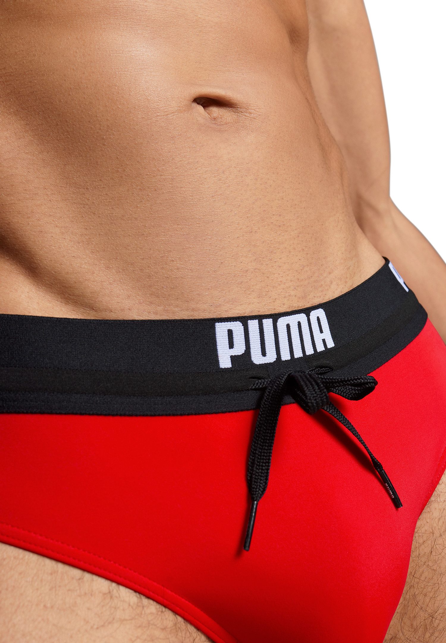 PUMA Badehose PUMA SWIM MEN LOGO SWIM BRIEF (1-St., 1er-Pack)