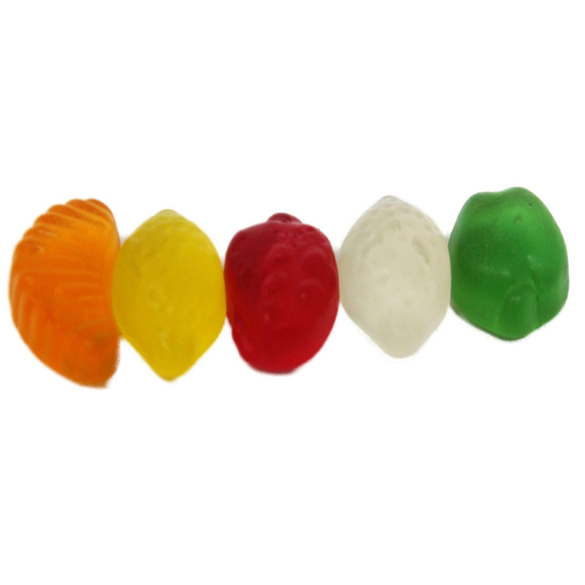 Frisia Süßigkeit, Frisia Fruchtgummi Früchtecocktail in Form von Obst zuckerfrei 1500g