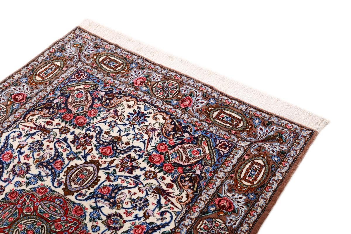 Trading, Orientteppich, rechteckig, Nain Seidenkette Handgeknüpfter mm Isfahan 6 112x176 Orientteppich Höhe: