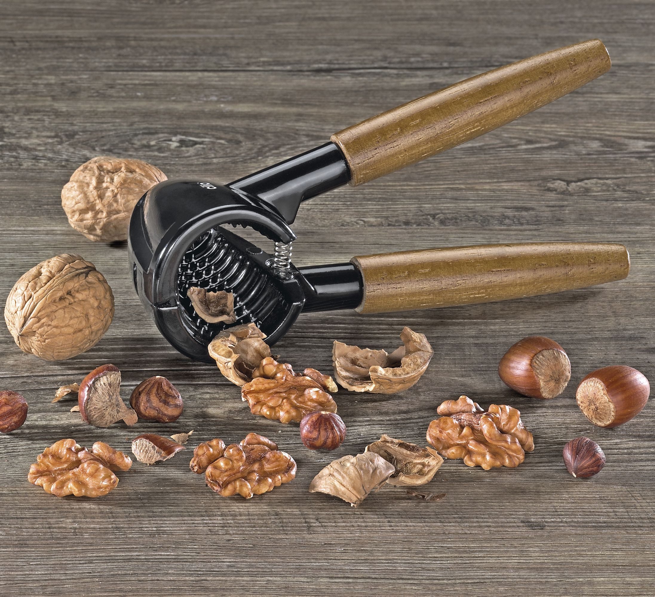 Cilio Dosenöffner Nussknacker Nussöffner Flaschenöffner Cilio KNACKI LEGNO 293395