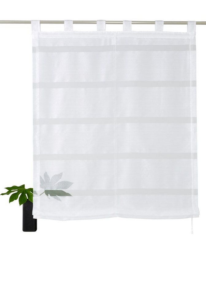 Raffrollo Transparent Schlaufen. Stunning Voile Raffrollo Mit Muster ... Raffrollo Transparent Schlaufen. Stunning Voile Raffrollo Mit Muster ...