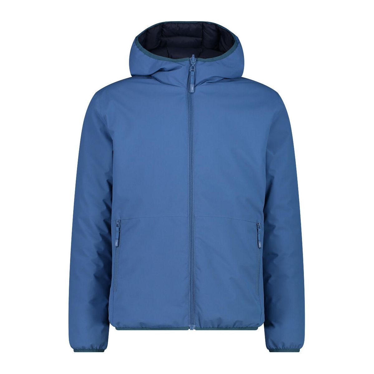 CMP Outdoorjacke MAN Padded Reverse Jacket FIX Hood Wendbare Herrenjacke mit wasserabweisender Funktion und Feel Warm