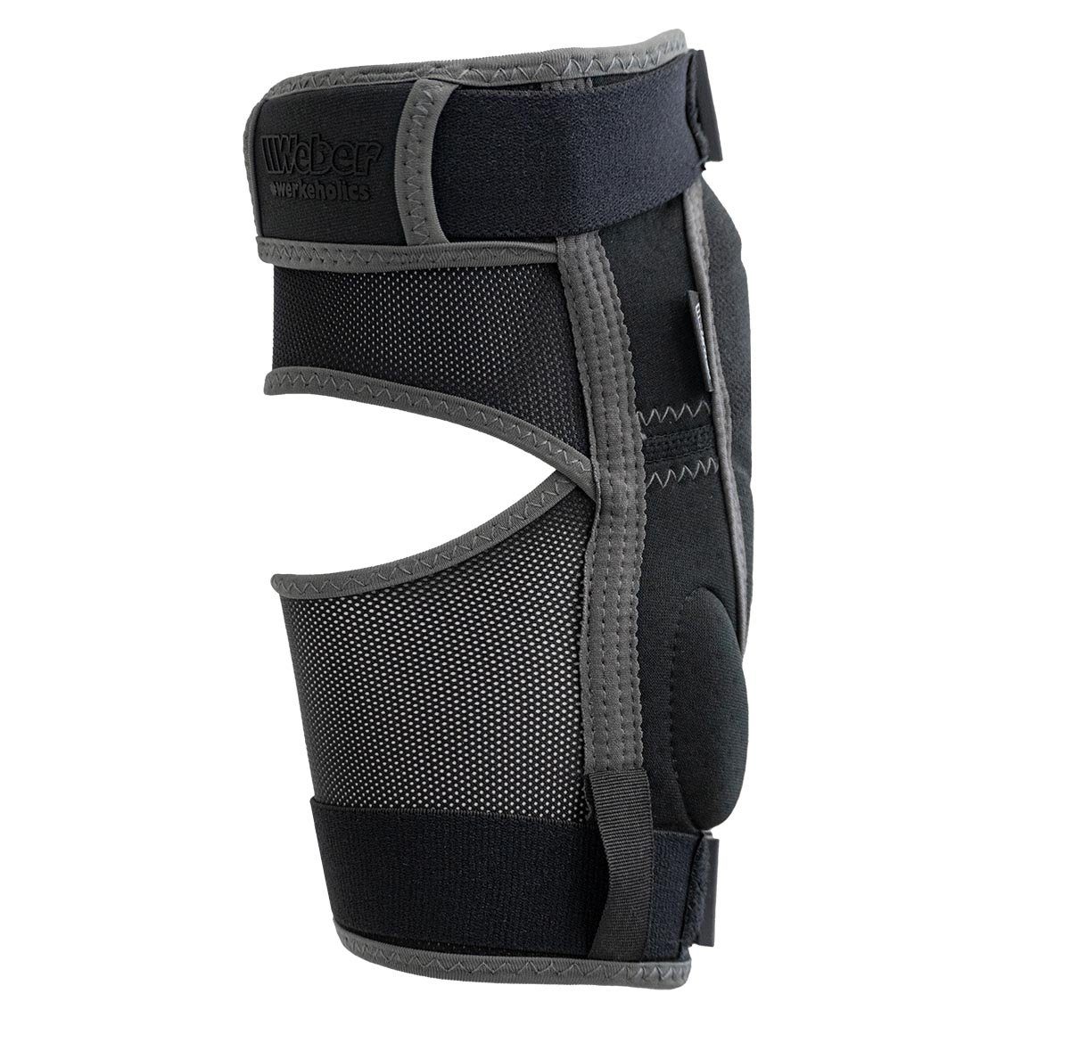 Weber GmbH Ellenbogenprotektor Weber Ellenbogenschützer schwarz L (Set, 2-tlg., 2x Ellenbogenschützer in schwarz), flexibel, Aushärtung bei Aufprall, wiederverwendbar