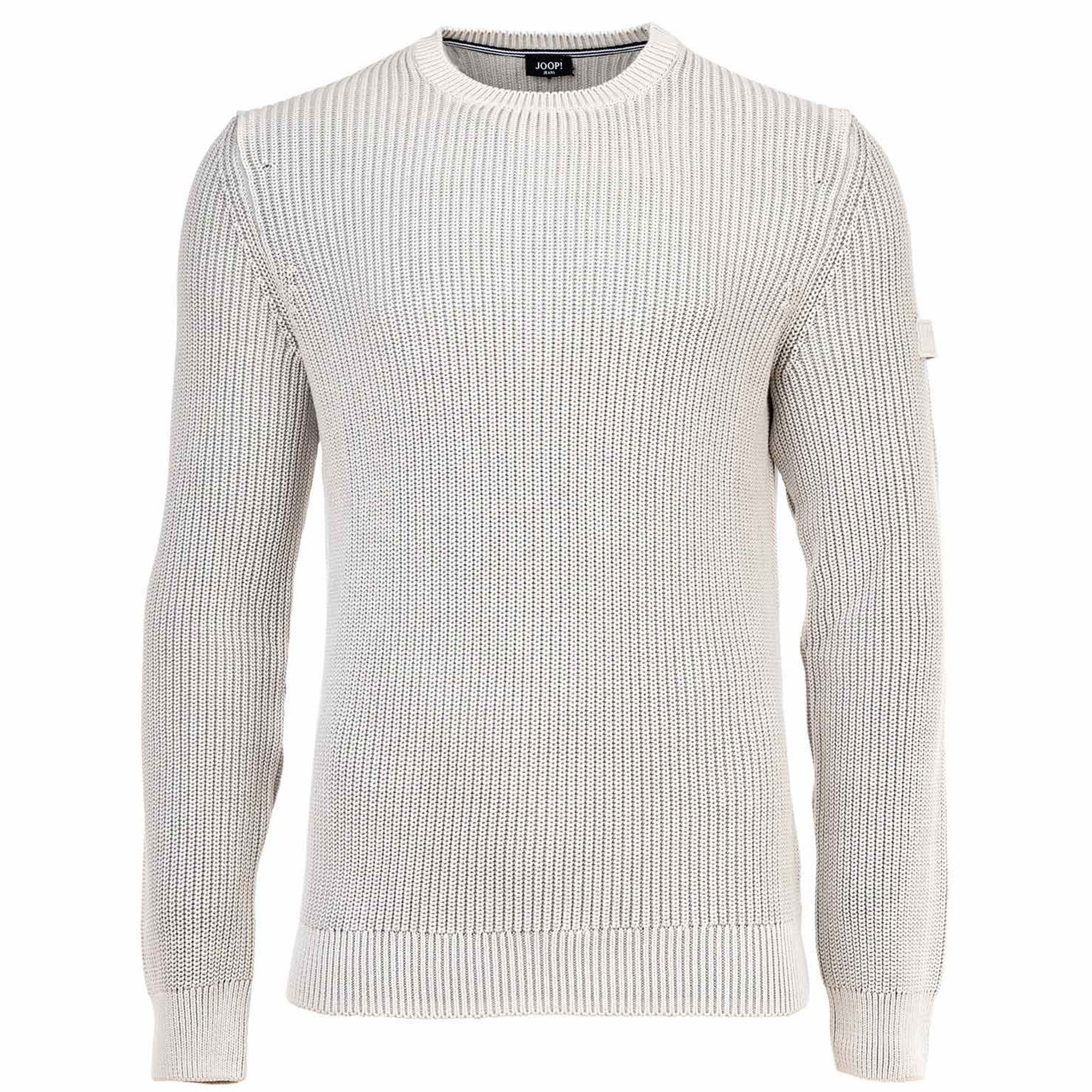 Joop Jeans Sweatshirt Herren Strickpullover Baumwolle günstig online kaufen