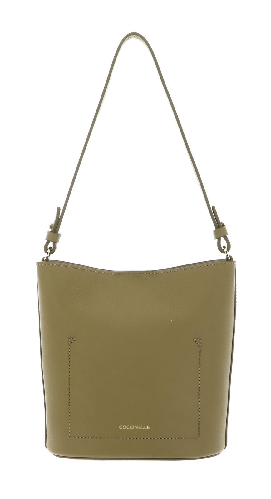 COCCINELLE Umhängetasche Mini Bag Double Grainy Leather, aus echtem Leder