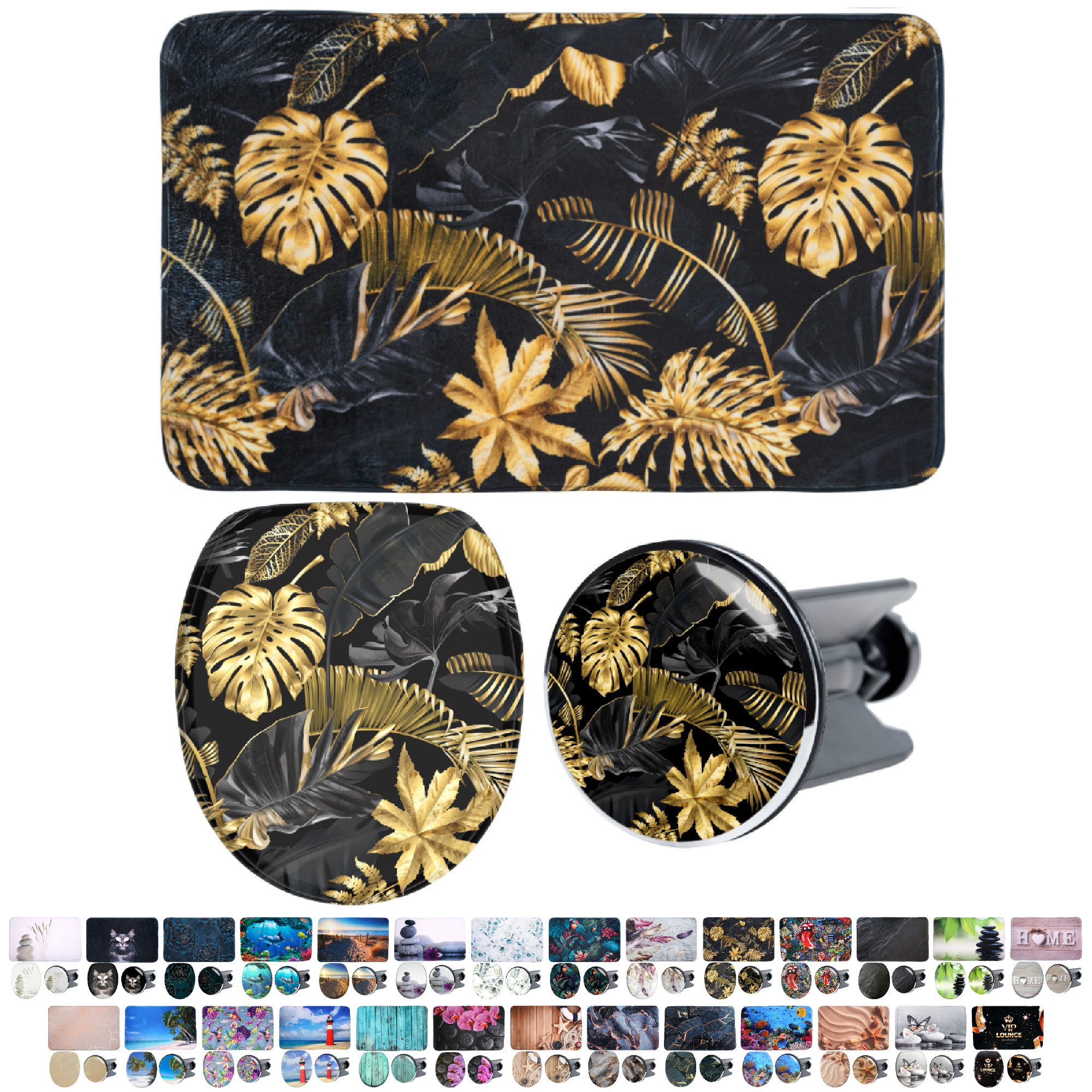 Sanilo Badaccessoire-Set 3-teilig mit Motiv, viele günstig online kaufen