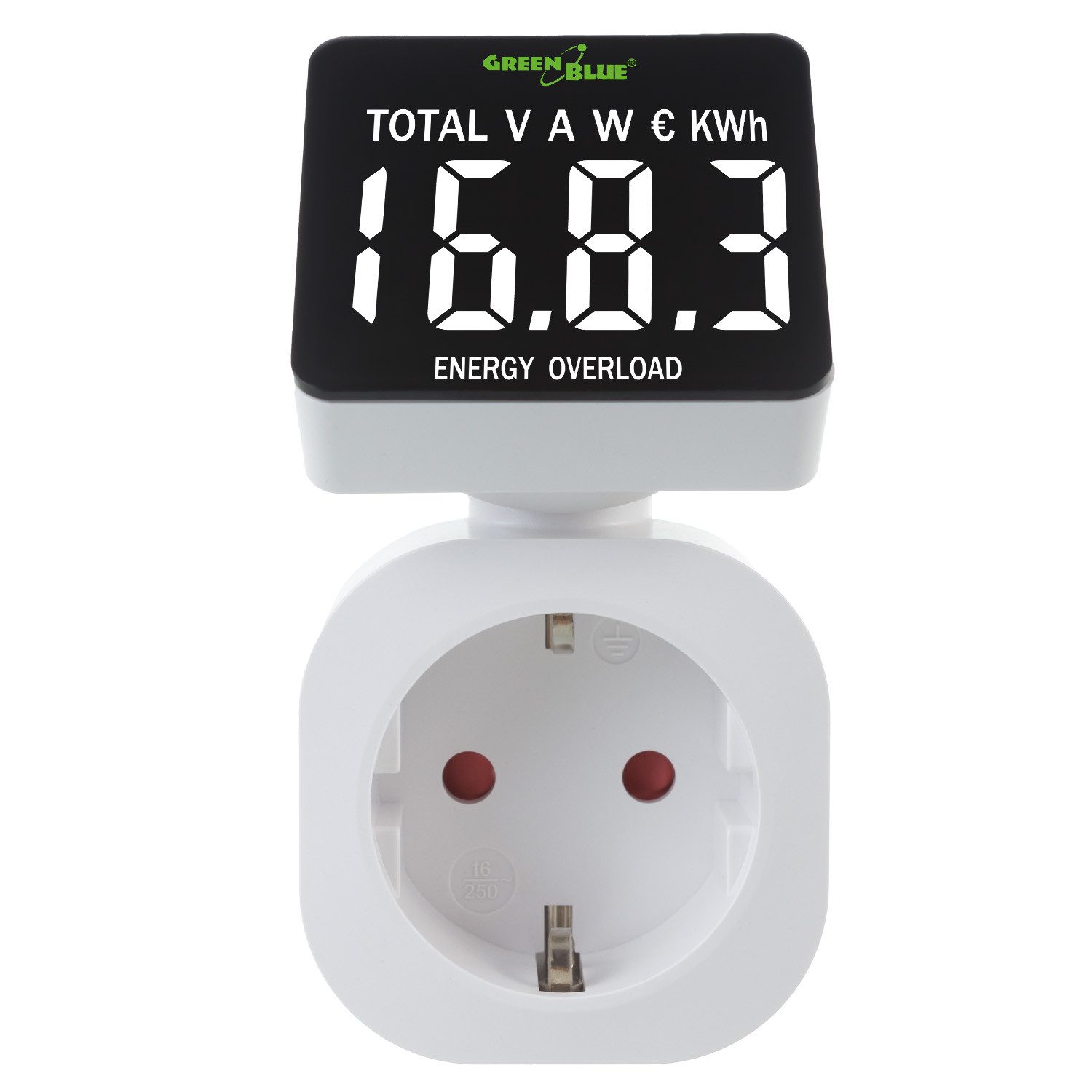 GreenBlue Stromverbrauchszähler GB620, Wattmeter Stromverbrauchsmesser 3680 günstig online kaufen