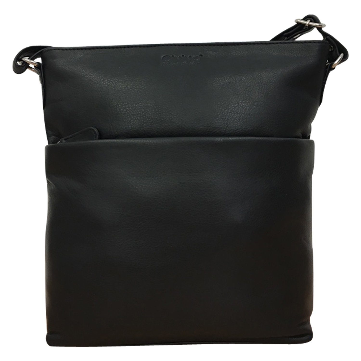 Cinino Handtasche Mona, Ledertasche Crossbody Bag