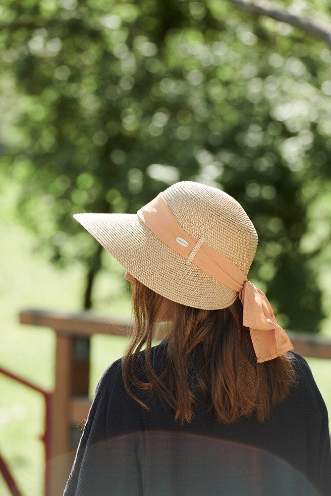 chillouts Strohhut knautschbare Schute Nikiti UV-Schutz 50+ (UPF)