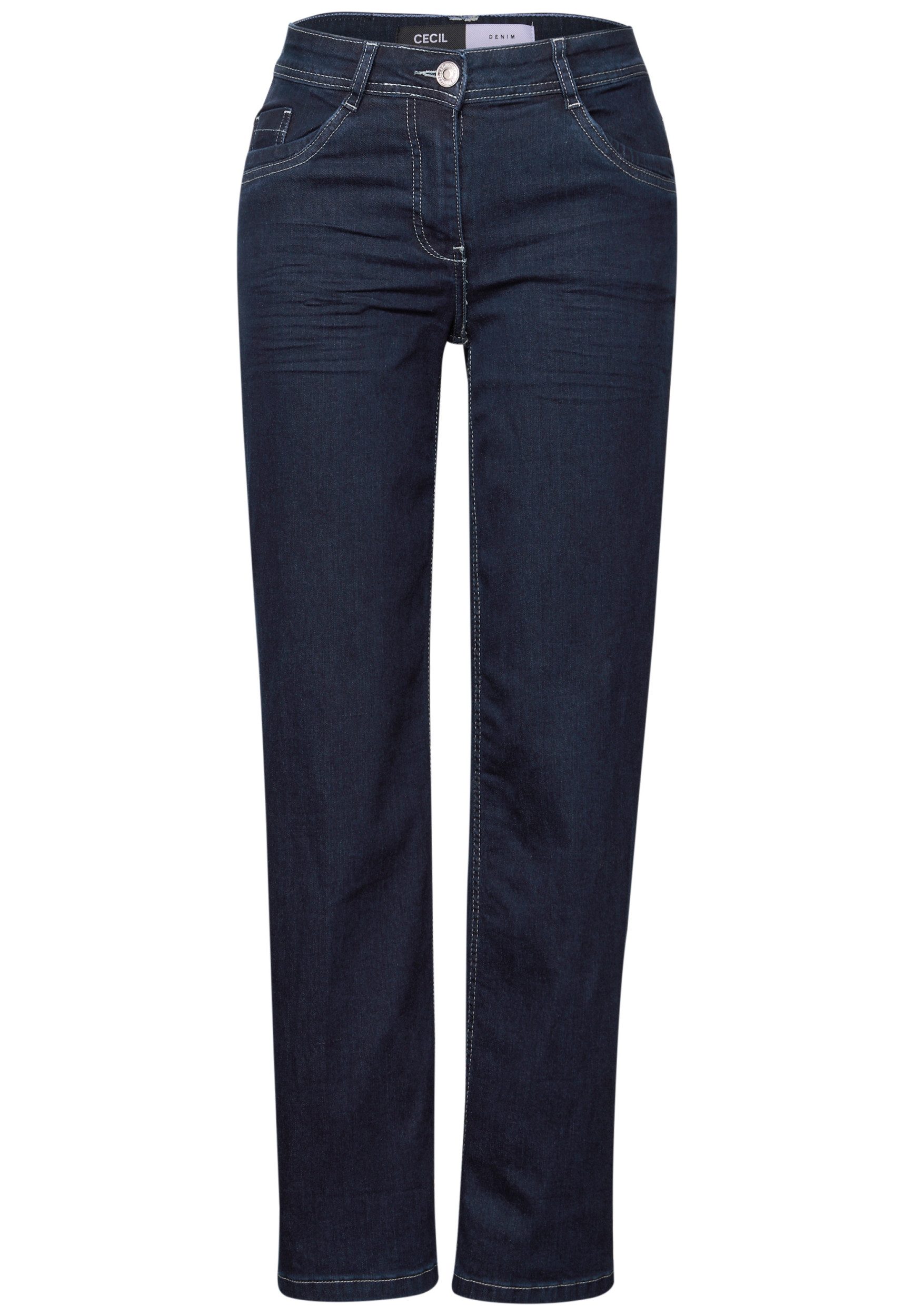 CECIL Gerade Jeans Damenjeans - Straight Le - Cecil