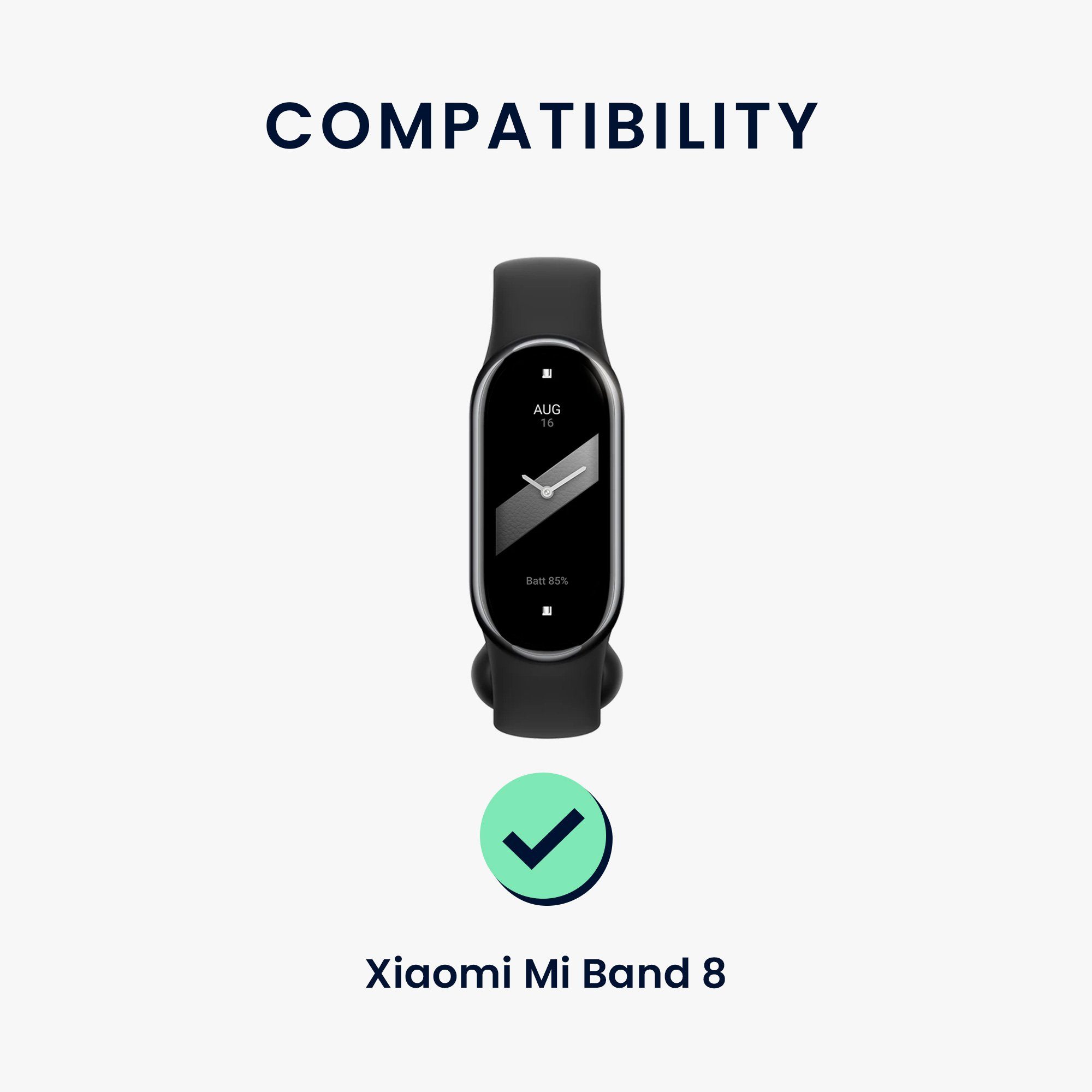 kwmobile Uhrenarmband 2x Sportarmband für Xiaomi günstig online kaufen