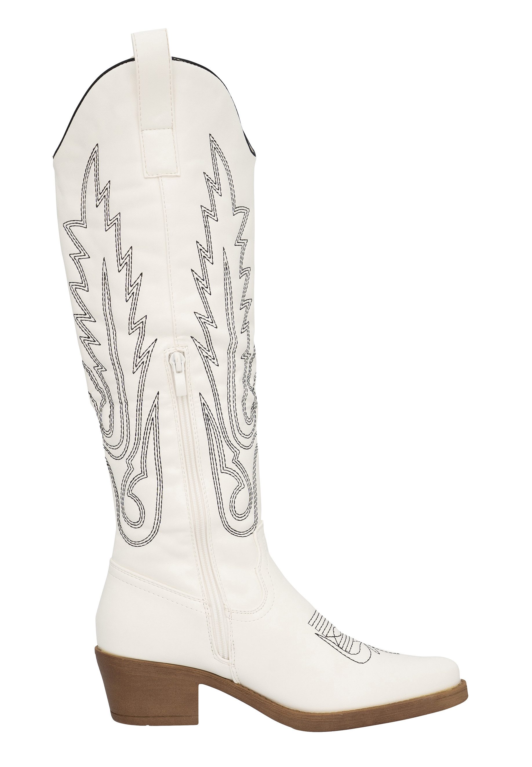 Salinyang Damen Cowboy Boots mit Stickerei – Western Boots im Cowboystil Stiefel