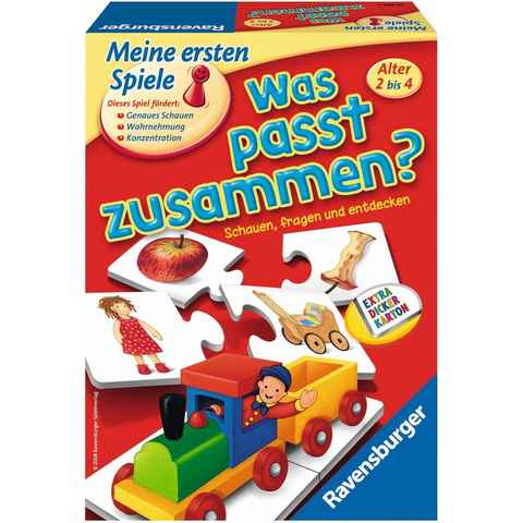 Ravensburger Spiel, Was passt zusammen?, Made in Europe, FSC® - schützt Wald - weltweit