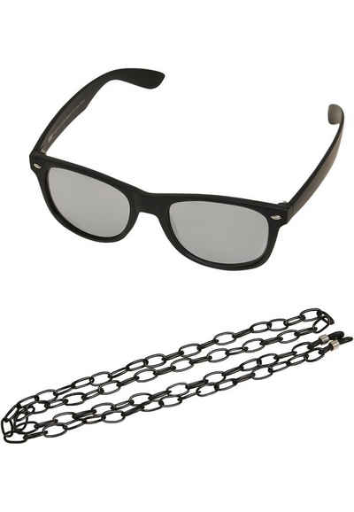 URBAN CLASSICS Sonnenbrille Urban Classics Unisex Sunglasses Likoma Mirror With Chain