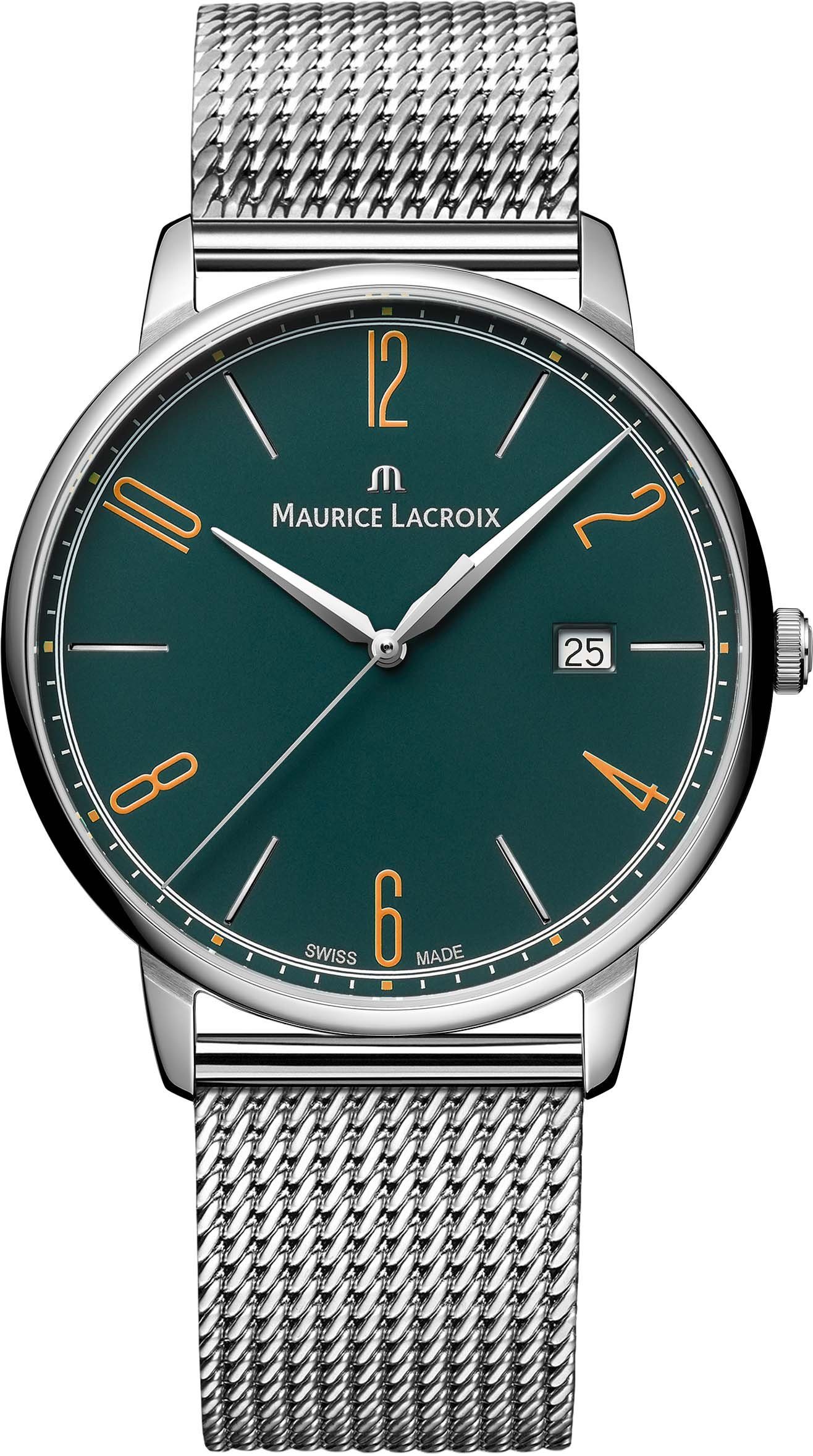 Uhr EL1118-SS006-620-1 MAURICE Eliros LACROIX Quarz Date, Schweizer