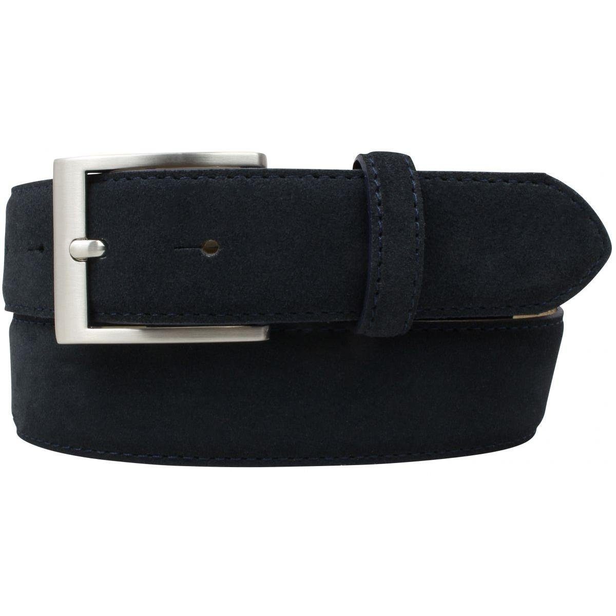 BELTINGER Ledergürtel Gürtel aus Veloursleder 3,5 cm - Weicher Velour-Ledergürtel für Herren (1-St)