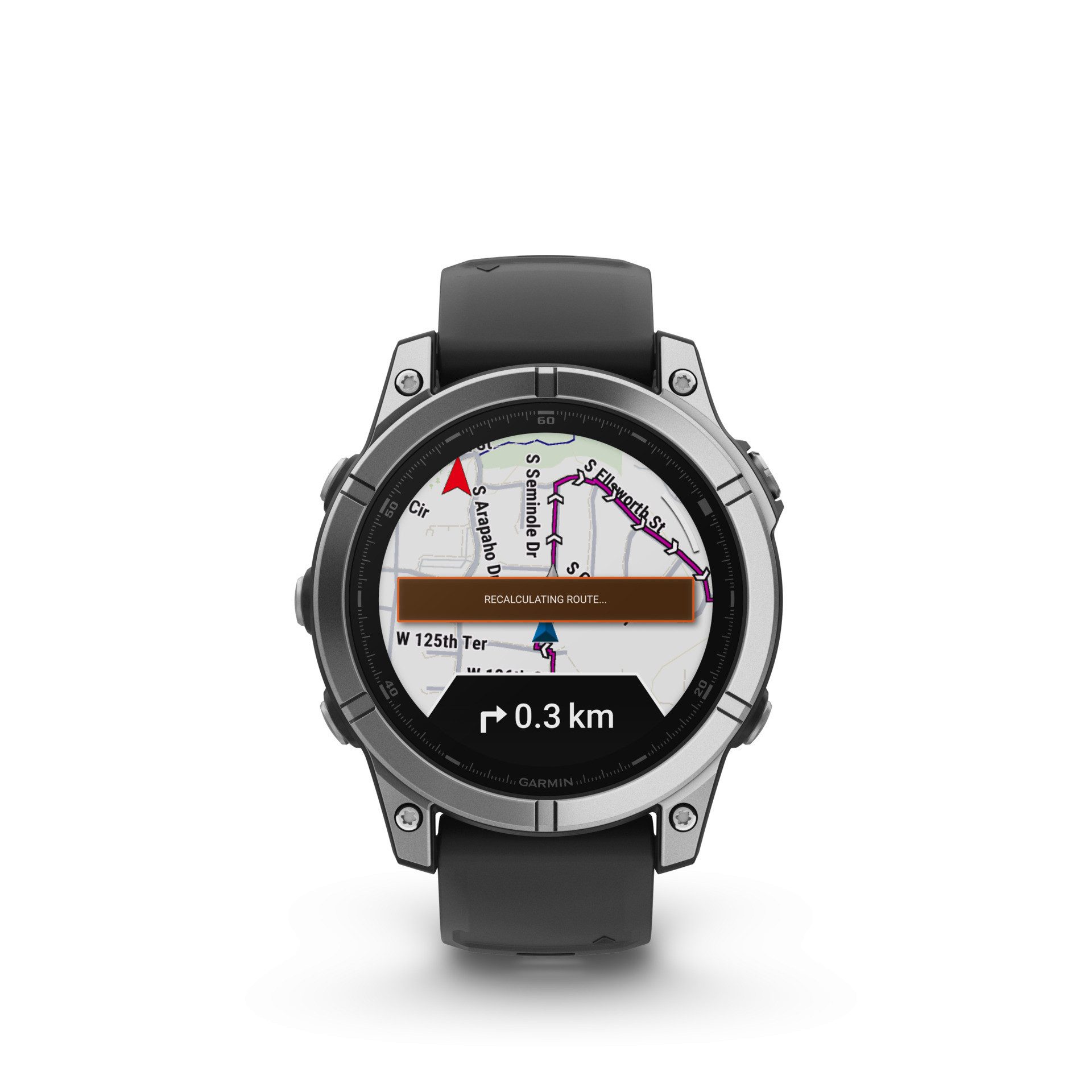 Garmin Fenix E - 47mm Smartwatch (3,3 cm/1,3 Zoll, Garmin)