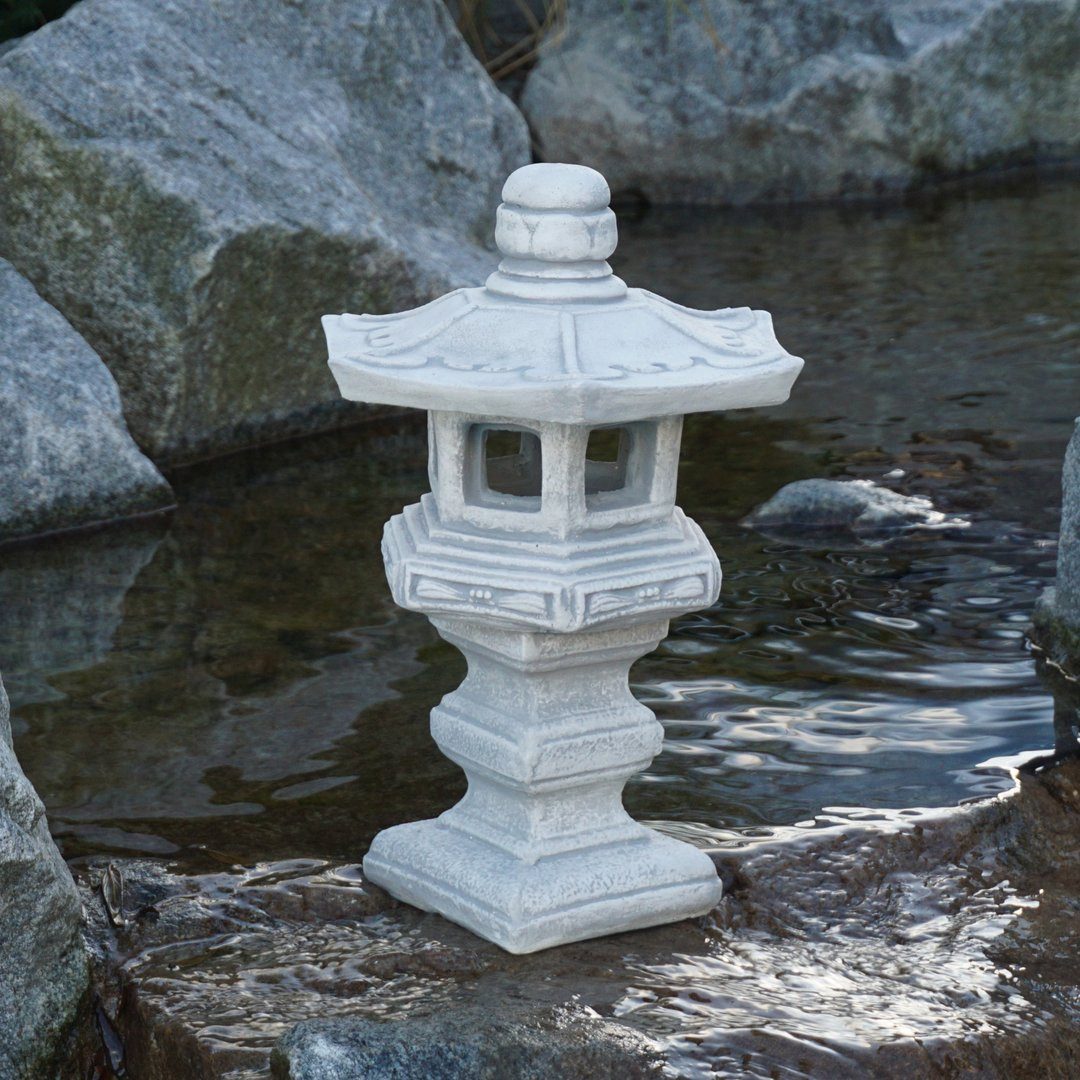 gartendekoparadies.de Gartenfigur Japanische Tachi-Gata Steinlaterne, H. günstig online kaufen