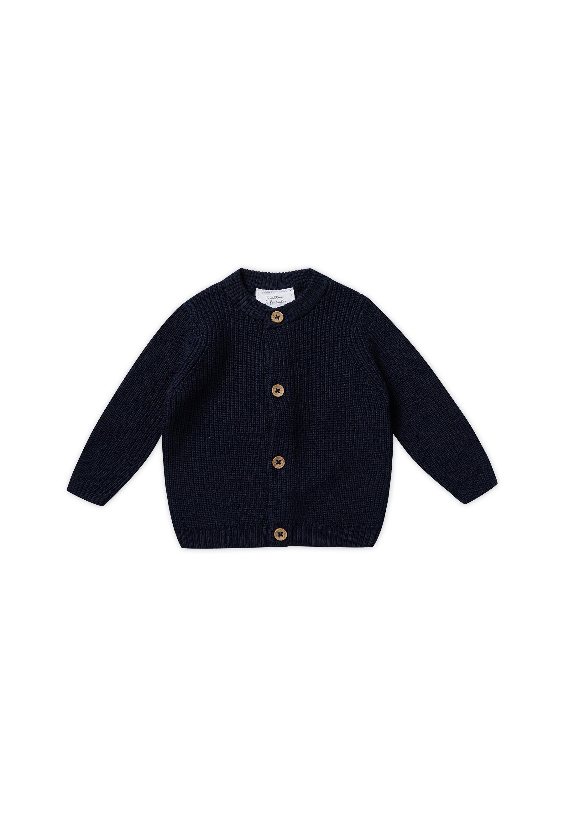 Stellou & friends Strickjacke Leicht gerippte Strickjacke Leicht gerippte Strickjacke