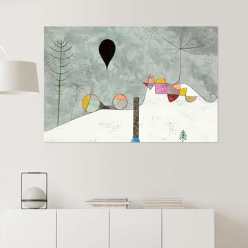 Posterlounge Wandfolie Paul Klee, Winterbild, Grafikdesign