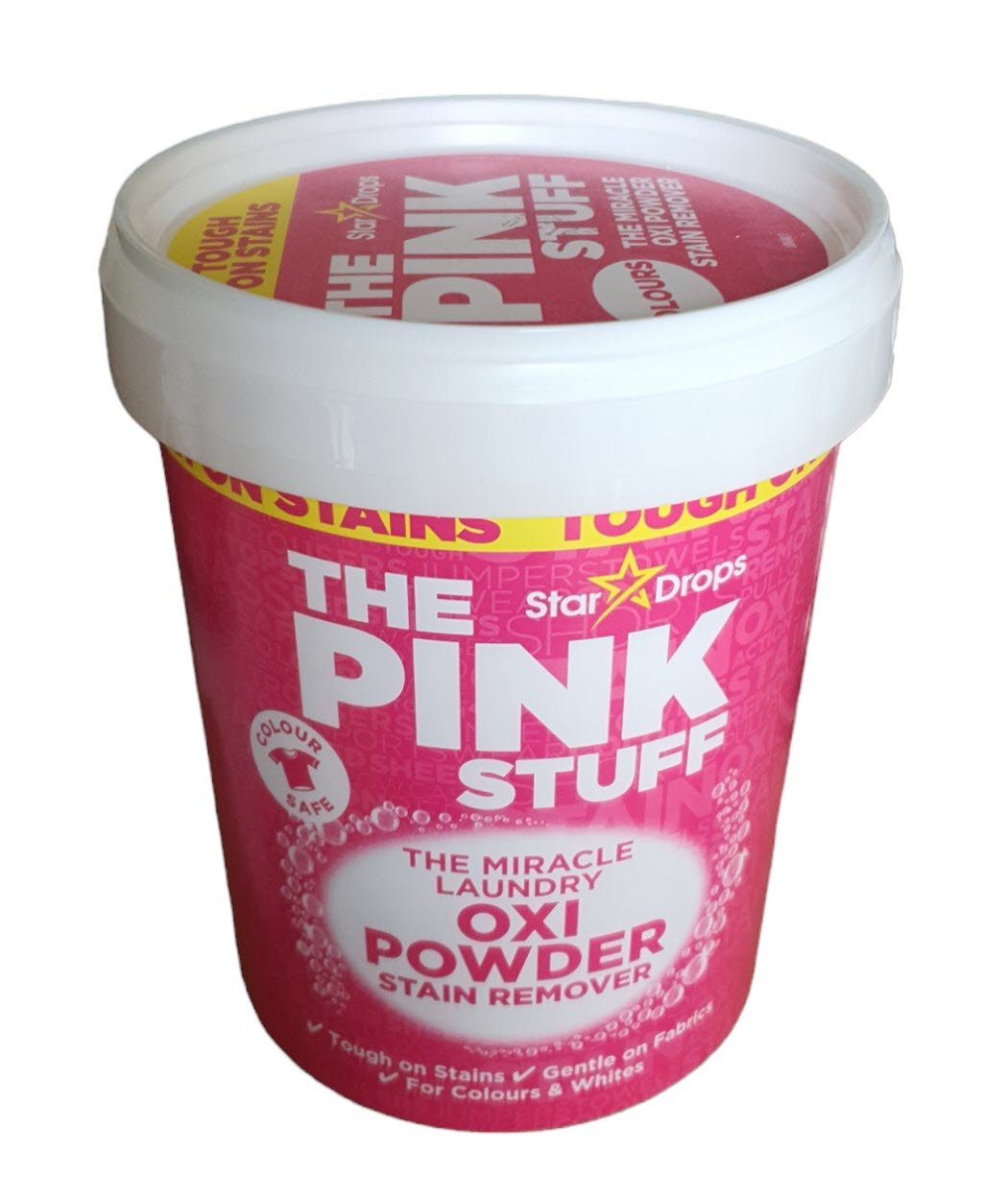 The Pink Stuff Fleckenentferner Pink kg 1 Stuff weiss Powder The Oxi Fleckentferner