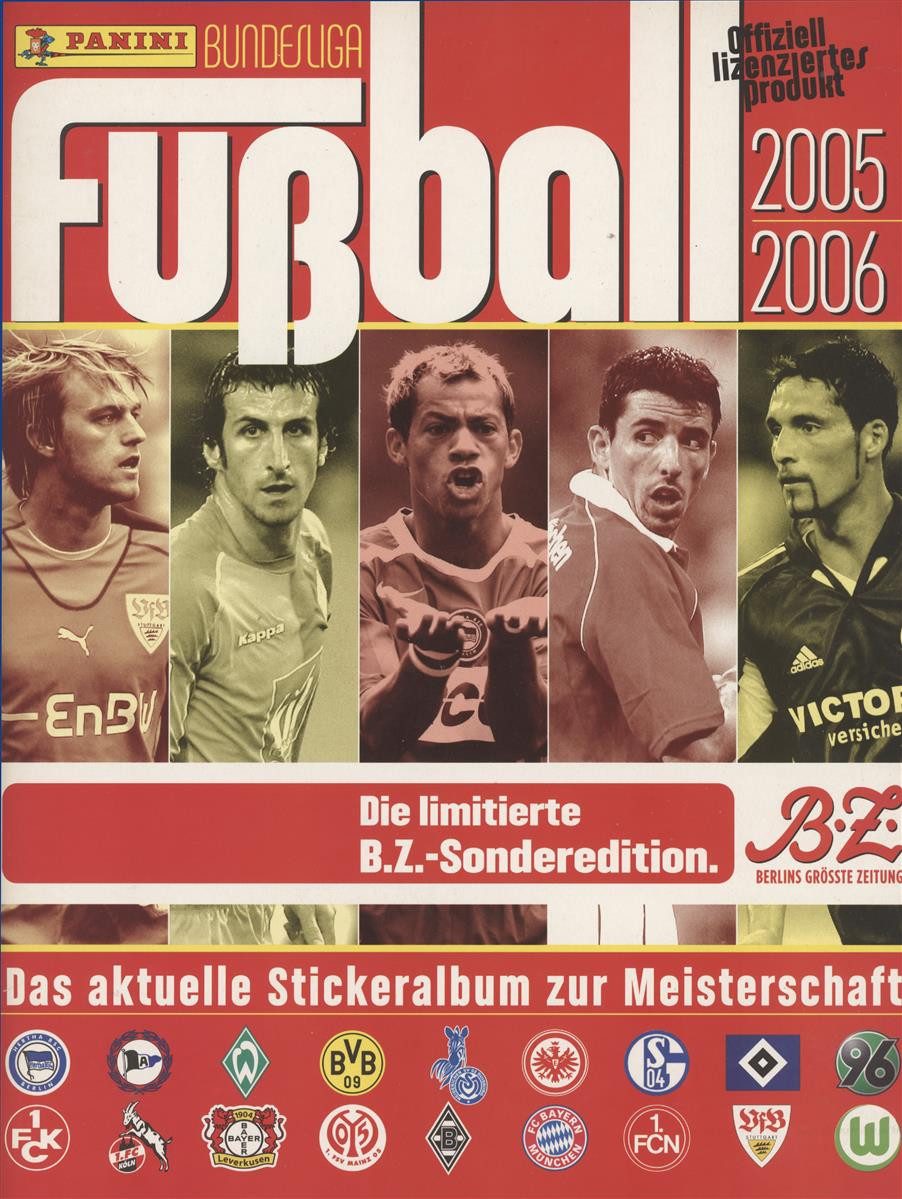 Panini Bücher-Adventskalender Panini Bundesliga 05/06 - Album