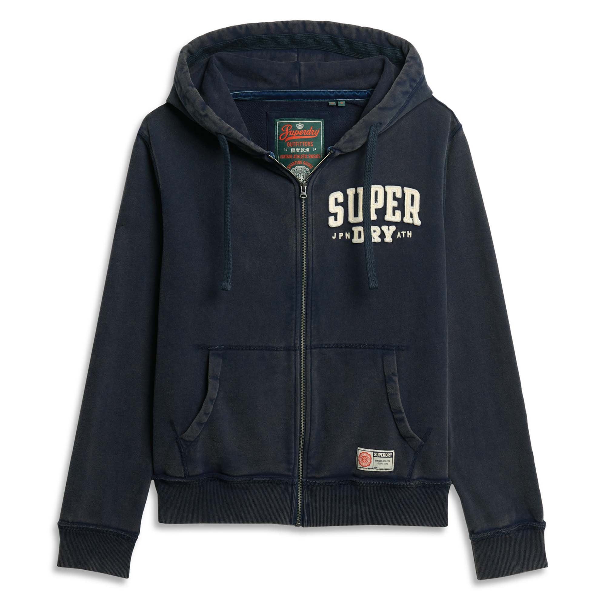 Superdry  Sweatshirt Sweatshirt à capuche zippé  Vintage Athletic günstig online kaufen