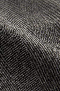 Next Jackenblazer Blazer aus Tweed mit Fischgrätmuster und Gürtel (1-tlg)
