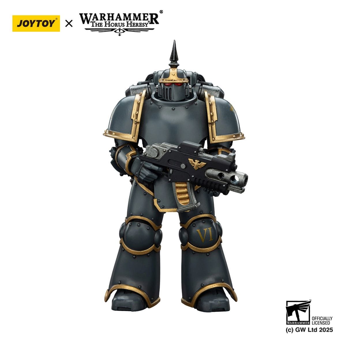 Joy Toy (CN) Actionfigur Warhammer The Horus Heresy Actionfigur Space Wolves MK lll Tactical Le