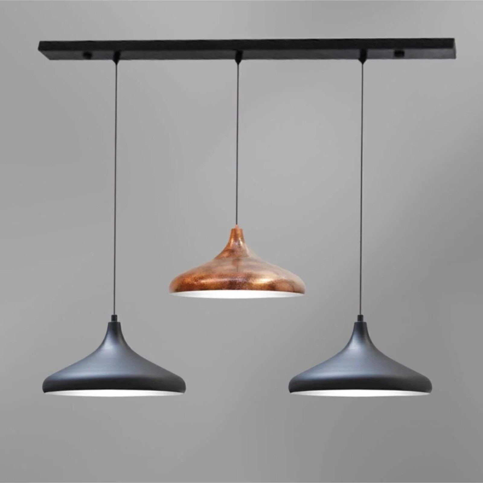 Bamyum Pendelleuchte Akchill Vasill Metall Modern Pendelleuchte, ohne Leuchtmittel