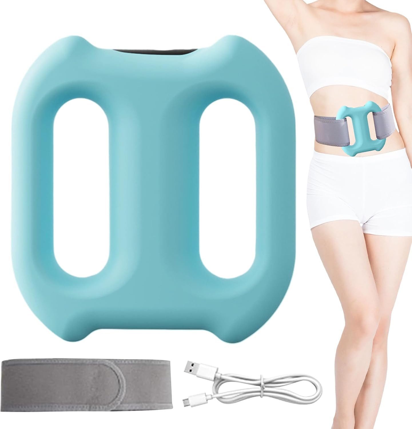 FELIXLEO Massagegerät Faszienring 5 stufig elektrisch Oberschenkel Bauch, 1-tlg.