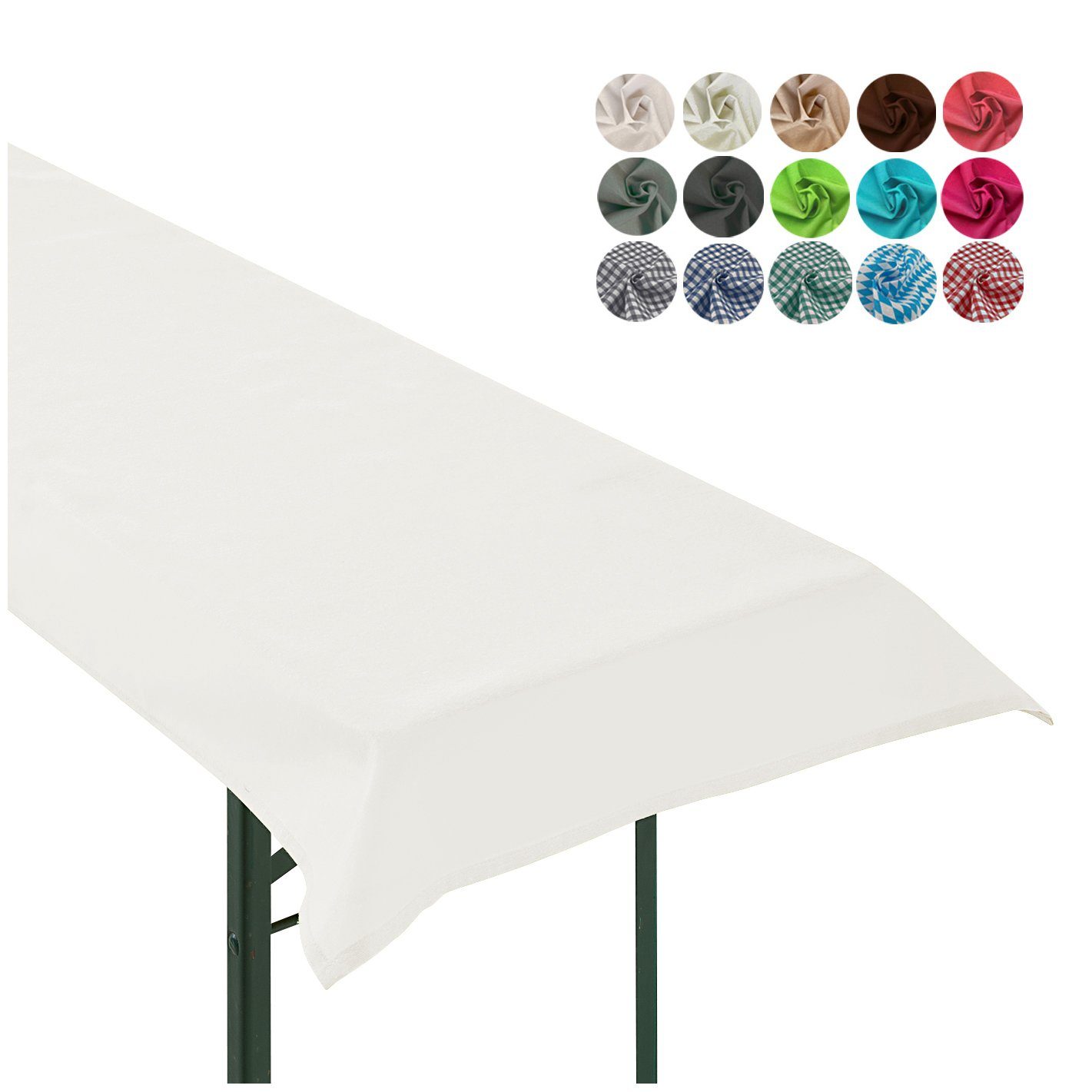 heimtexland Tischdecke Biertischdecke Garten Tischdeko Bierzeltgarnitur (Ei günstig online kaufen