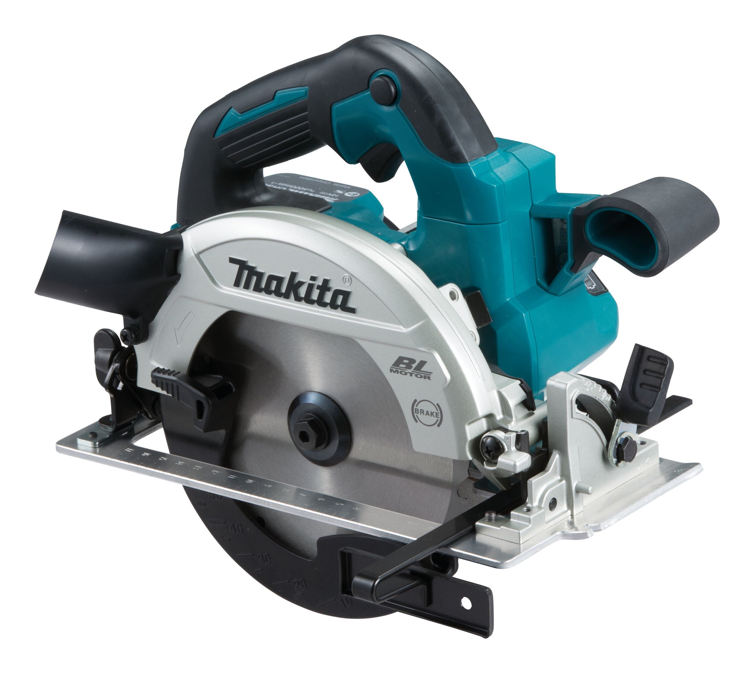 Makita Akku-Handkreissäge, 18V, DHS661RTJU, 57 mm, 2 x 5 Ah Li-Ion in MAKPAC 3