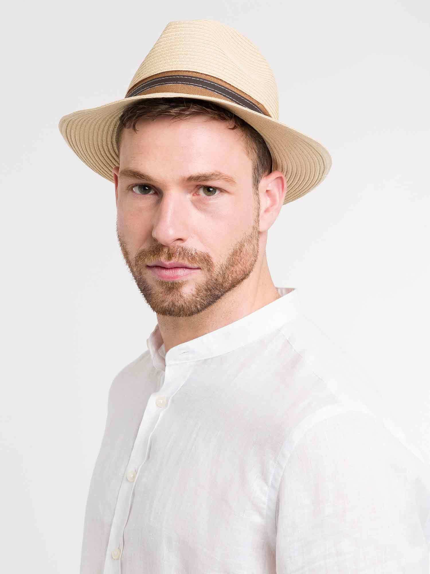 bugatti Fedora Papier Kopfbedeckung (keine Fransen)
