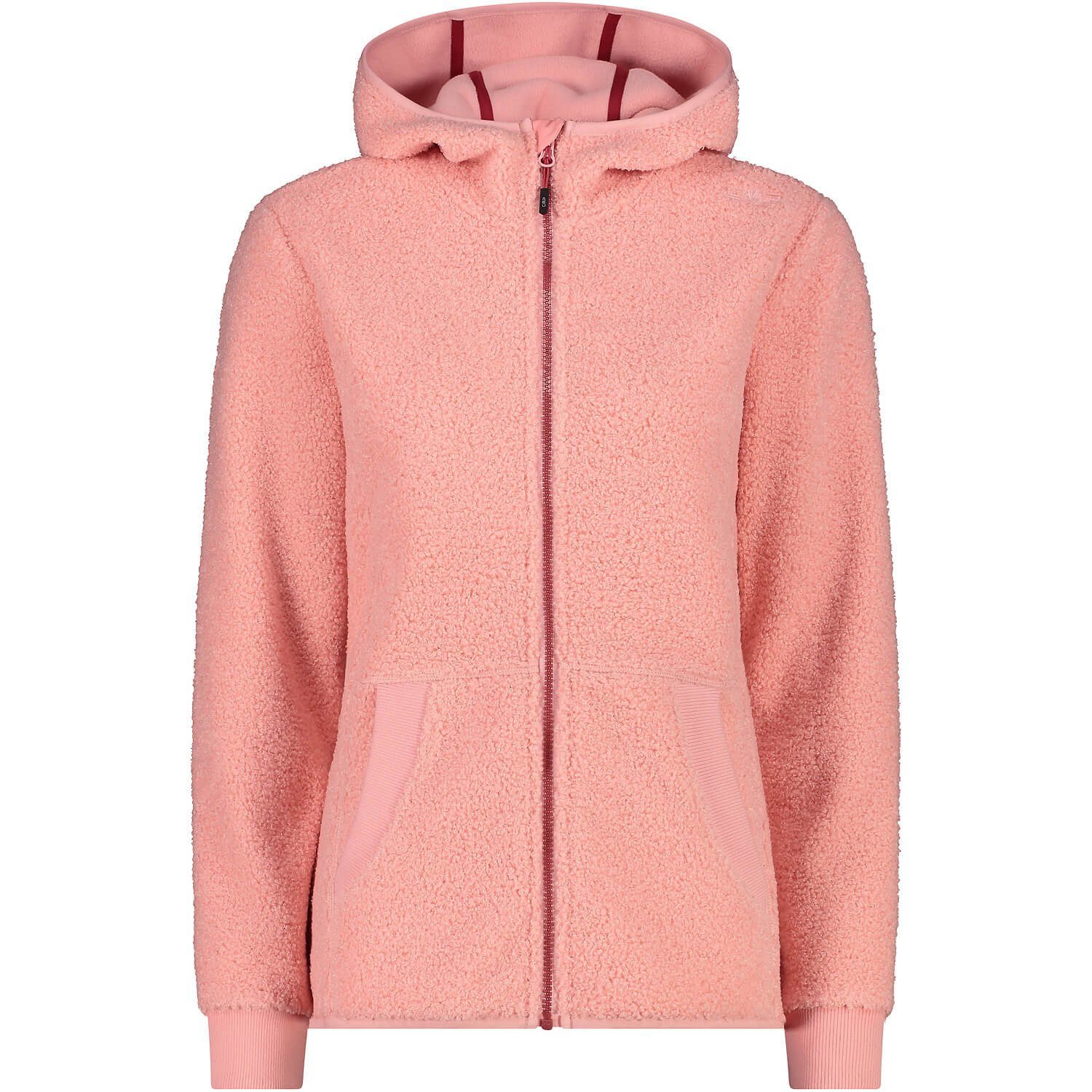 Fleecematerial Highloft-Fleece™, wärmendem fix aus besonders Fleecejacke Jacket hood CMP