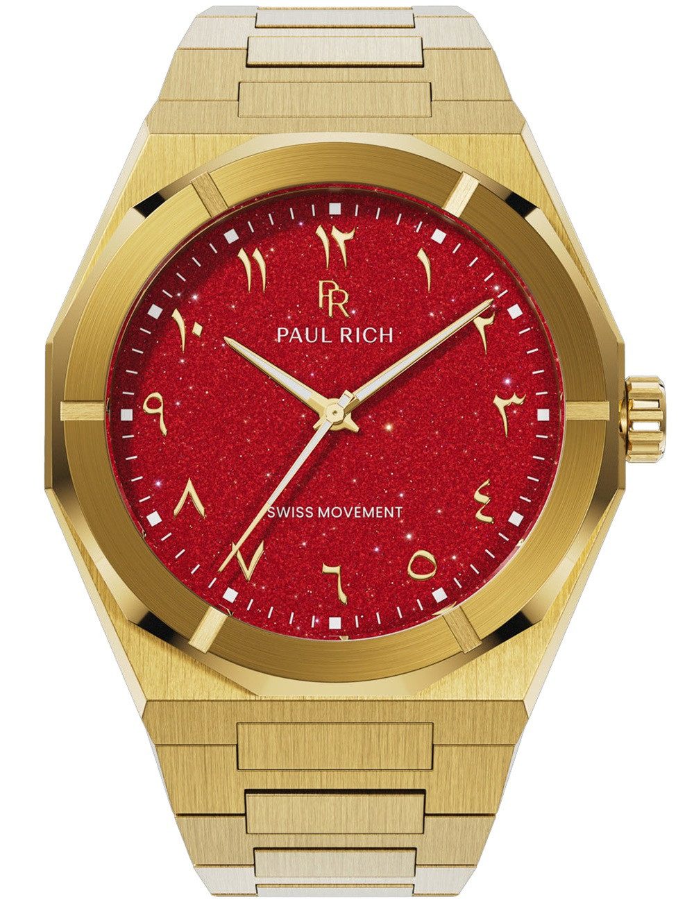 Paul Rich Quarzuhr Paul Rich PR-45239 Herrenuhr Star Dust II Arabic 43mm 5ATM Paul Rich PR-45239 Herrenuhr Star Dust II Arabic 43mm 5ATM