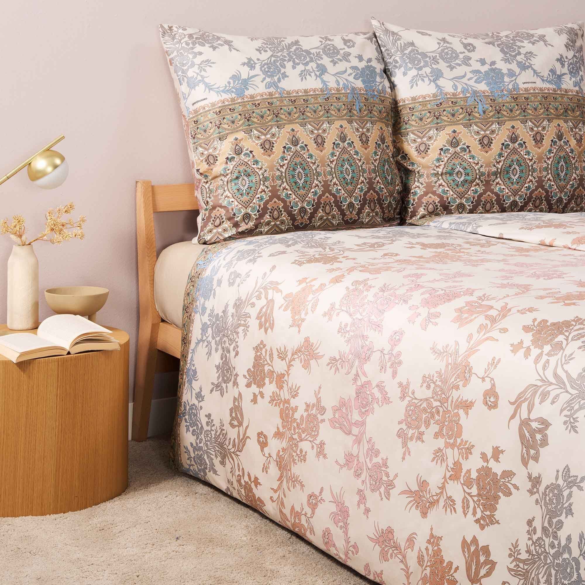 Bassetti Bettwäsche AGRIGENTO, Satin, aus Baumwollsatin mit Reißverschluss