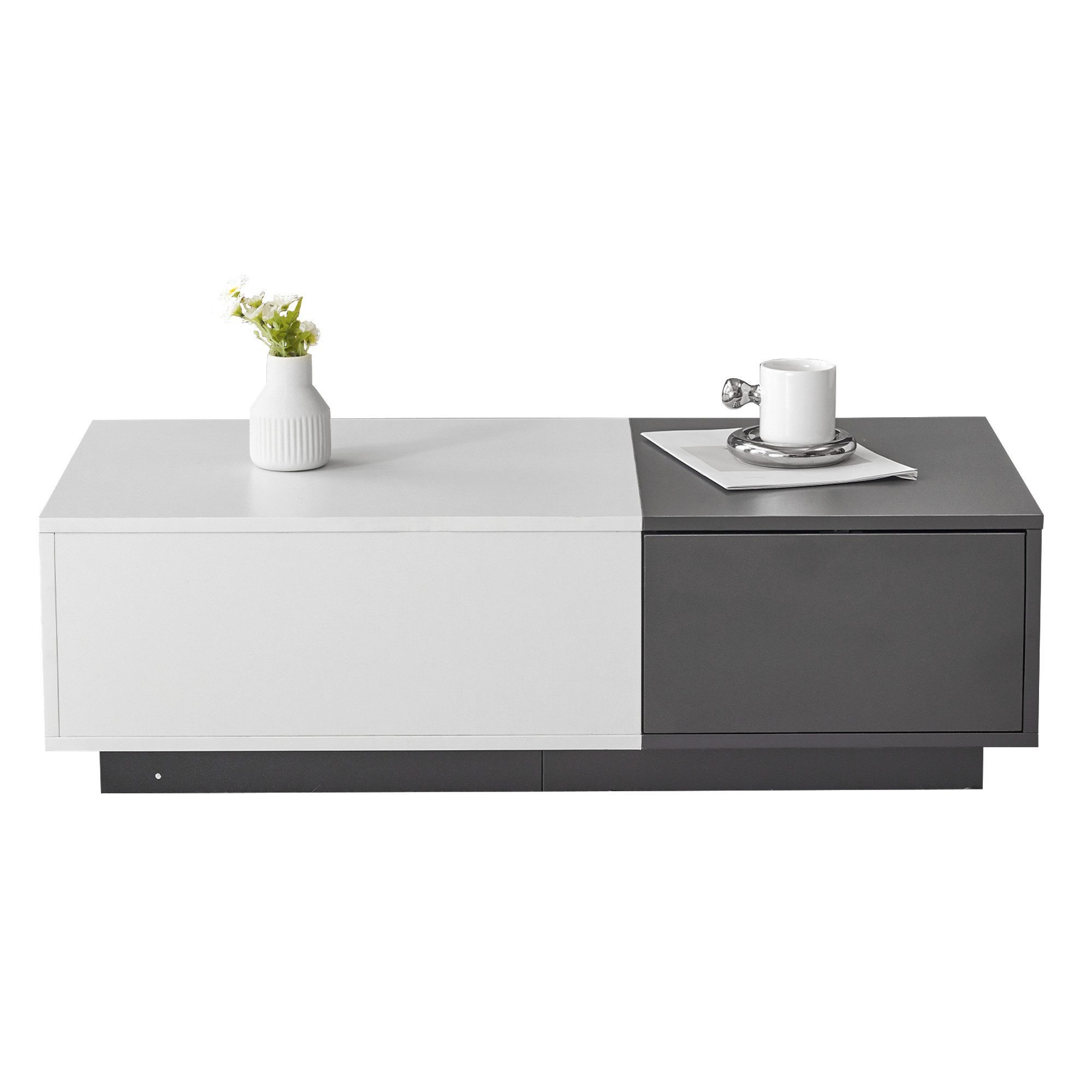 HAUSS SPOLE Couchtisch 100x50x30cm mit 2 günstig online kaufen